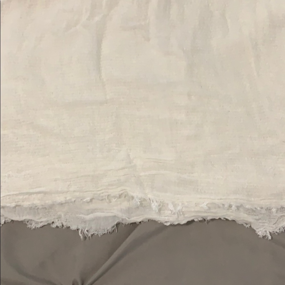 Cream woven shawl from Ann Taylor